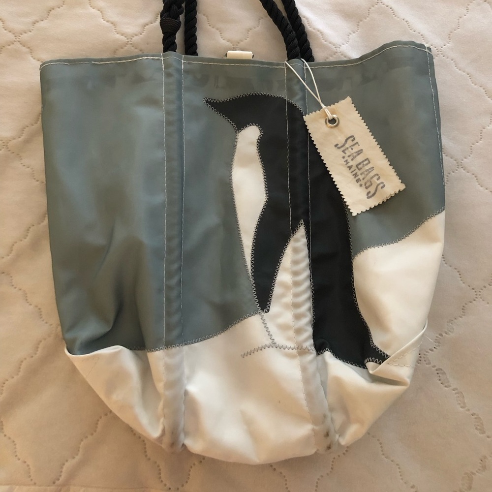 Medium Seabags of Maine tote - gently used